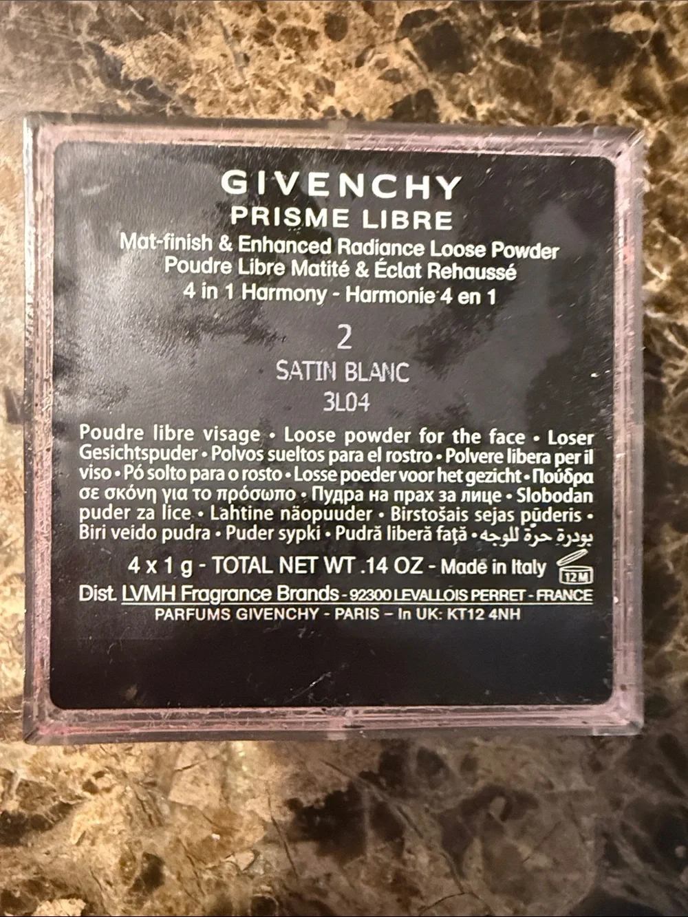 Givenchy Prisme Libre Dual Highlighting Powders — Cream & Light Pink